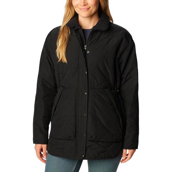 Columbia Jackets & Blazers - Columbia Women's Birchwood Quilted Jacket NWOT BLACK SIZE XXL